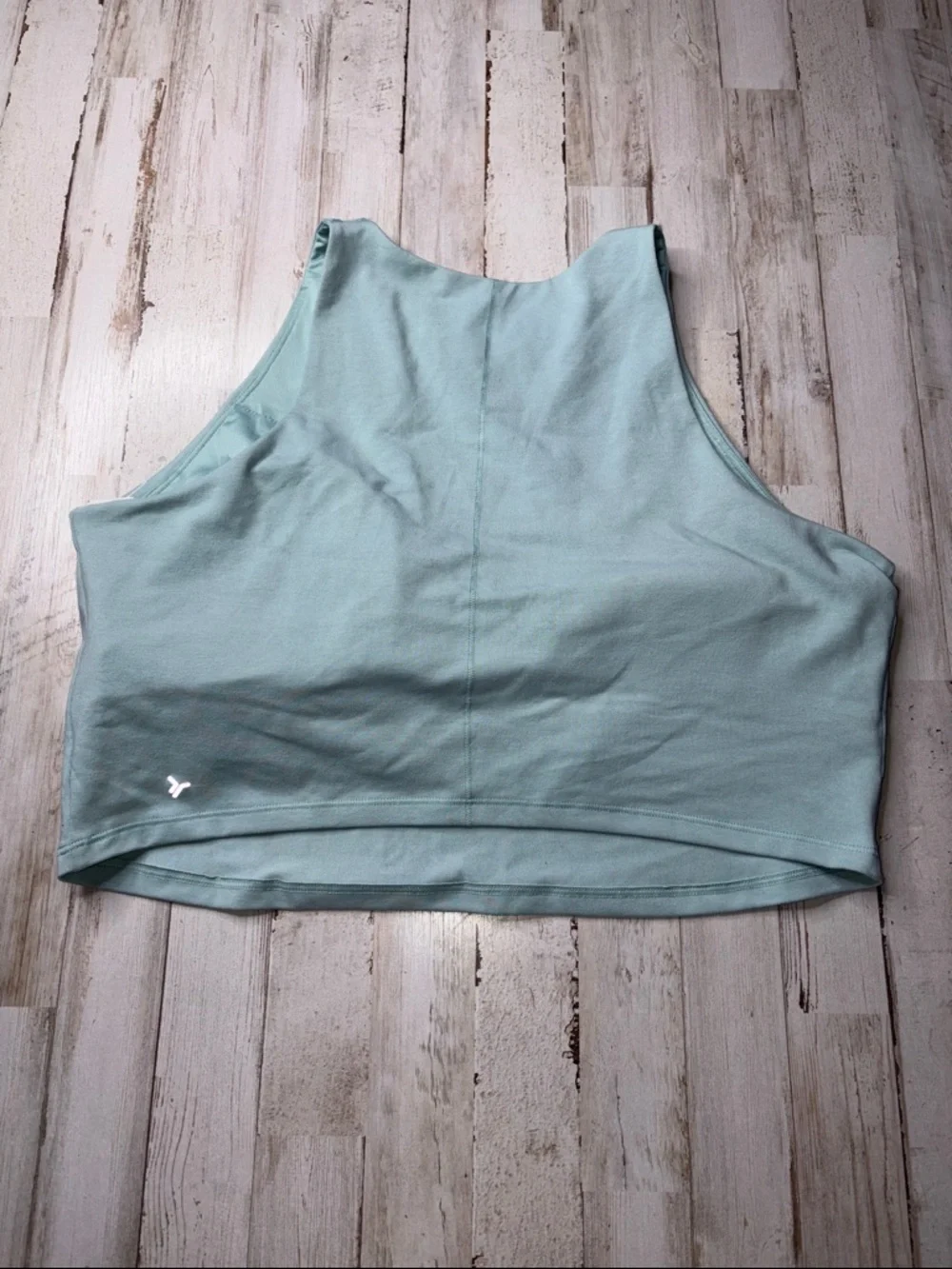 Old Navy Active Powersoft Mint Cropped Tank Top Size 2X NWT - Picture 10 of 12